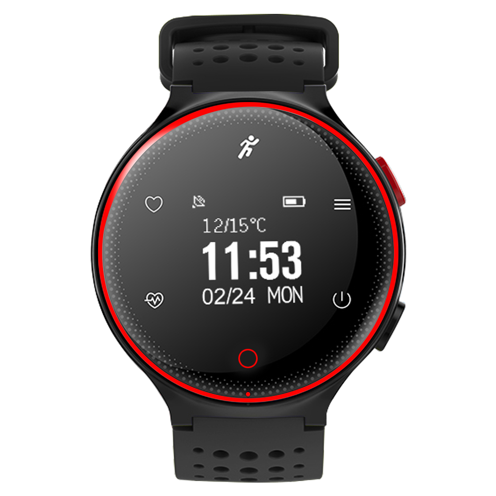 Sports Bracelet,Padgene Bluetooth 4.0 Fitness Activity Tracker IP68 Waterproof Smart Watch Sport Tracker Health Wireless Monitor Wristband with Sleep Monitor and HD Touch Screen
