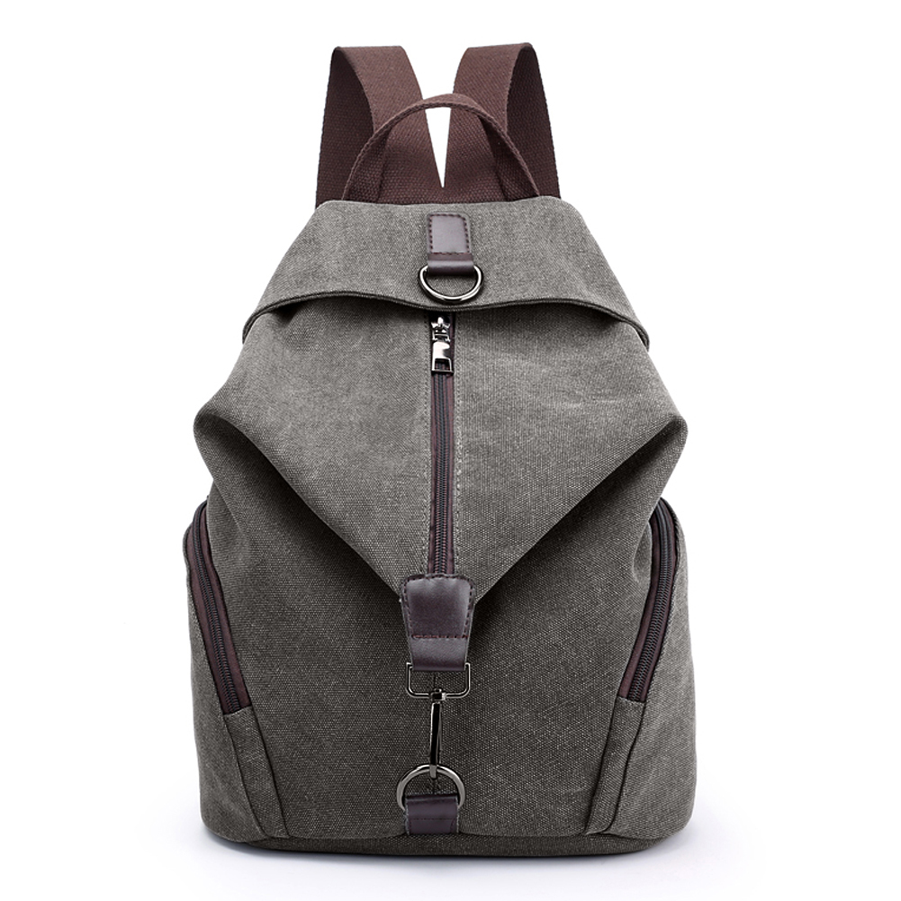 Padgene Mochila de Lona para Mujer, Bolsa De Viaje De Gran Capacidad Informal De La Vendimia Bolso Mochila Mujer Casual Para Vacaciones Viajes Senderismo Camping